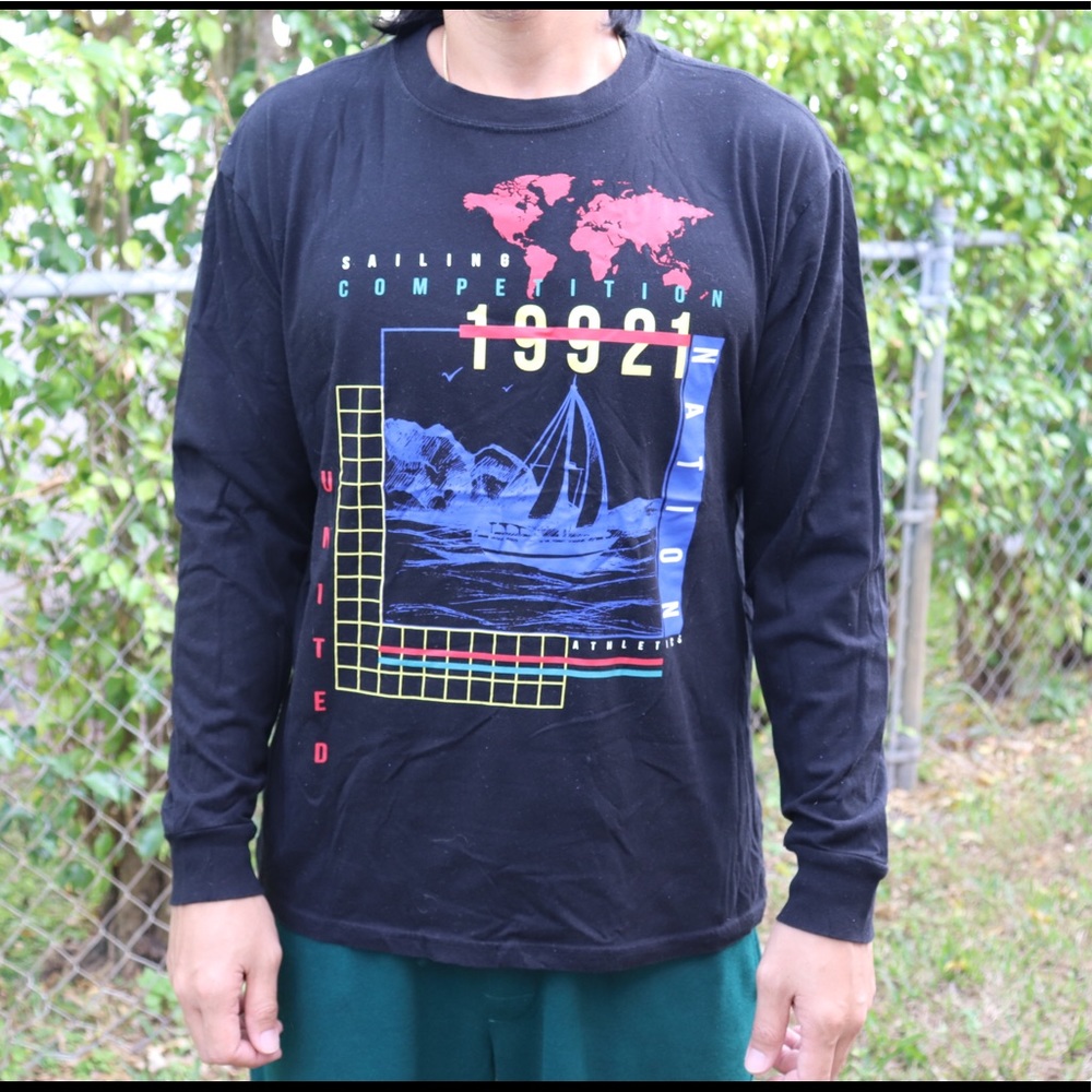 Nautical long sleeve tee from Target sz Med